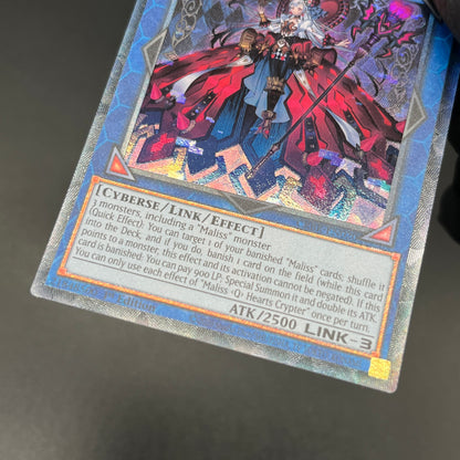 遊戯王　Ｍ∀ＬＩＣＥ＜Ｑ＞ＨＥＡＲＴＳ ＯＦ ＣＲＹＰＴＥＲ/コレクターズ/英語/1st/EU