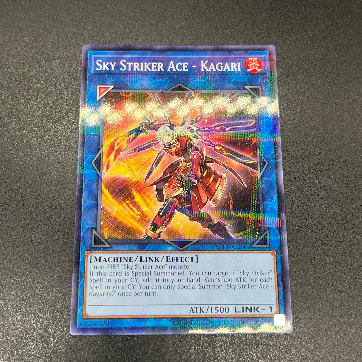 遊戯王　閃刀姫－カガリ/パラレル/英語/泰亜版