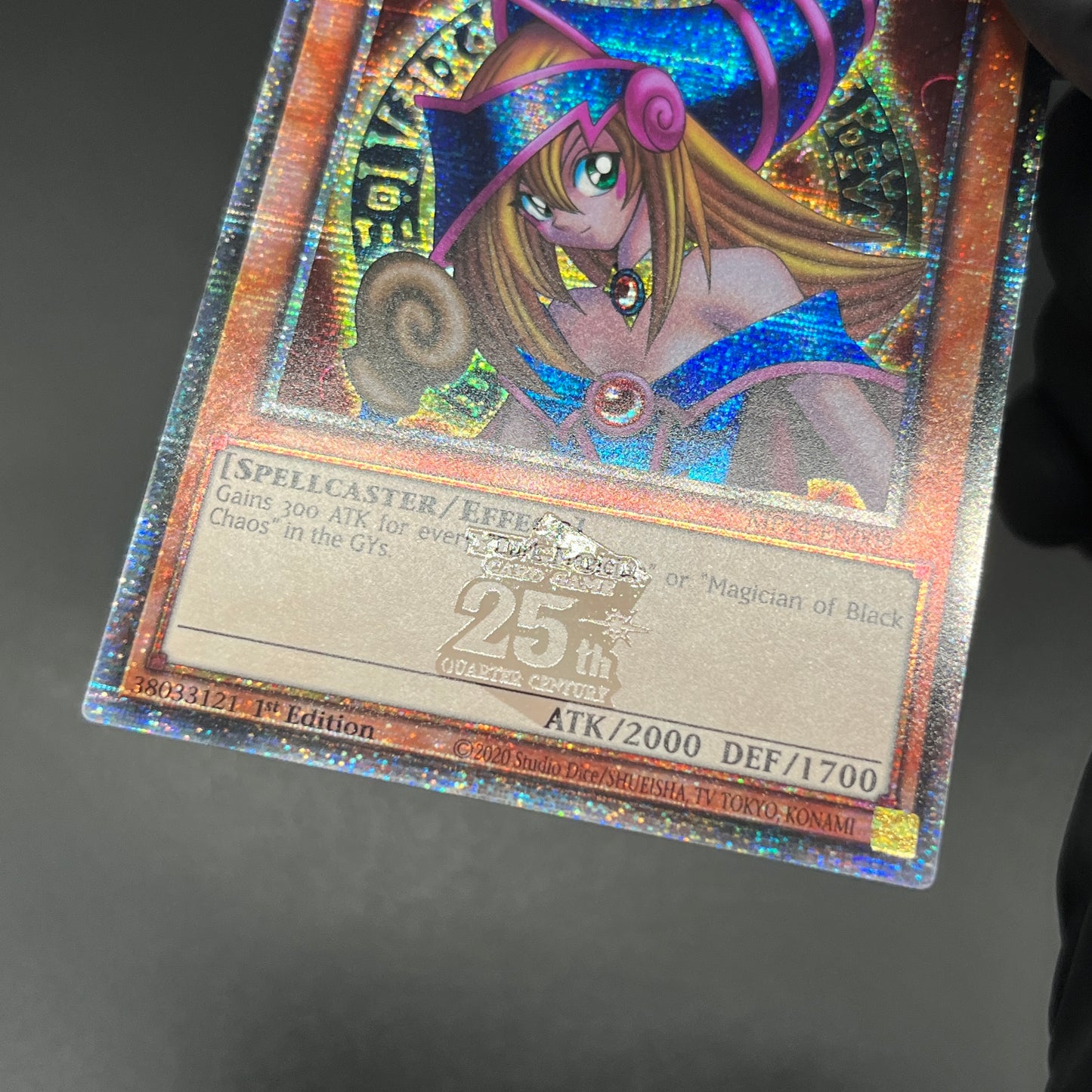 遊戯王　ブラック・マジシャン・ガール/クオシク/英語/1st/EU版