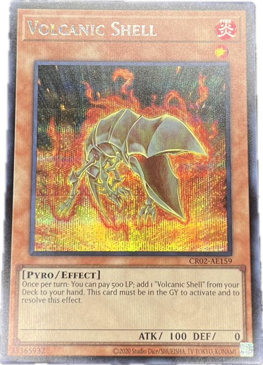 遊戯王　ヴォルカニック・バレット/シークレット/英語/泰亜版