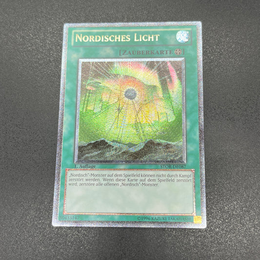 遊戯王　極星の輝き/レリーフ/ドイツ語/1st/EU版