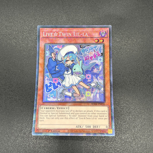 遊戯王　Ｌｉｖｅ☆Ｔｗｉｎ リィラ/コレクターズ/英語/1st/EU