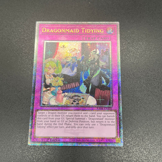 遊戯王　ドラゴンメイドのお片付け/クオシク/英語/1st/EU版