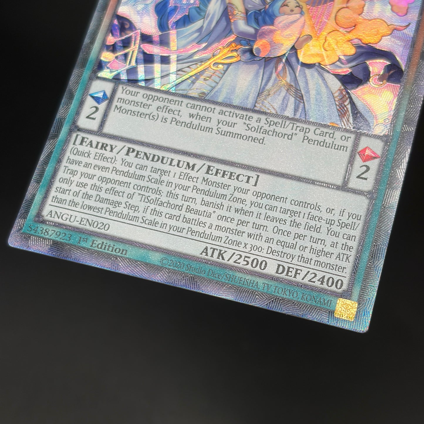 遊戯王　シドレミコード・ビューティア/コレクターズレア/英語/1st/EU