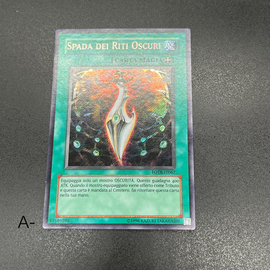 遊戯王　サクリファイス・ソード/シークレット/イタリア/EU版