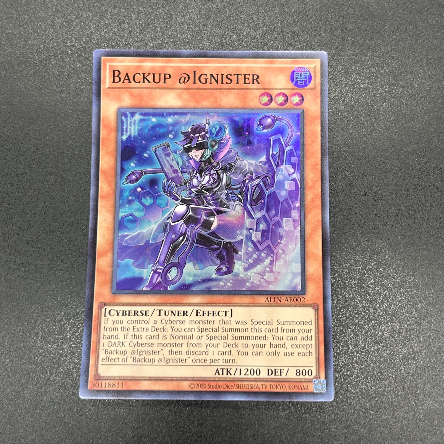 遊戯王　バックアップ＠イグニスター/スーパー/英語/泰亜版