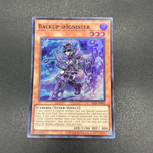 遊戯王　バックアップ＠イグニスター/スーパー/英語/泰亜版