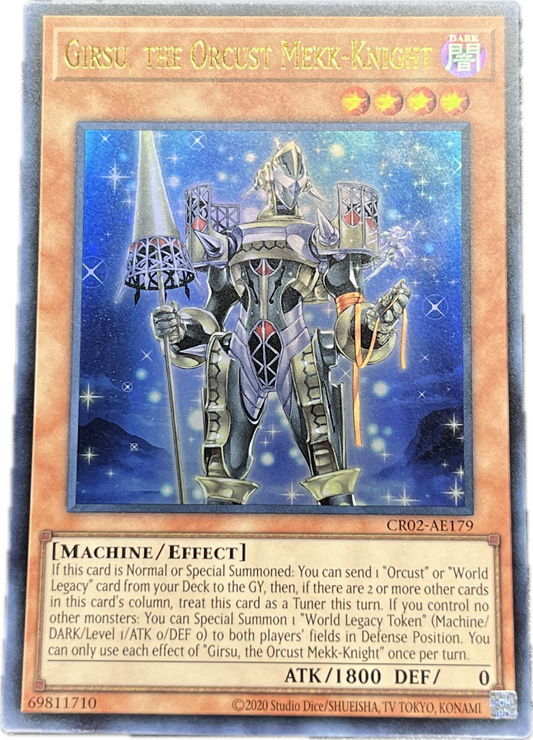 遊戯王　宵星の騎士ギルス/ウルトラ/英語/泰亜版