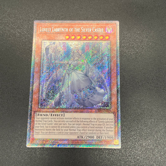 遊戯王　白銀の城のラビュリンス/プラチナ/英語/1st/EU版