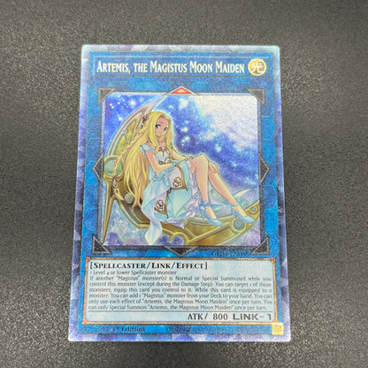遊戯王　聖魔の乙女アルテミス/コレクターズレア/英語/1st/北米版