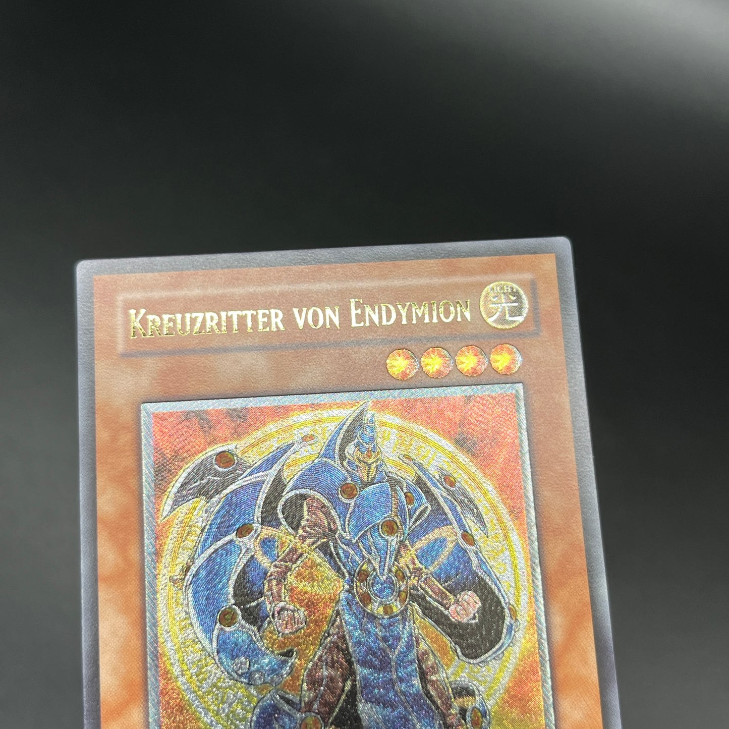 遊戯王　クルセイダー・オブ・エンディミオン/レリーフ/ドイツ/EU版