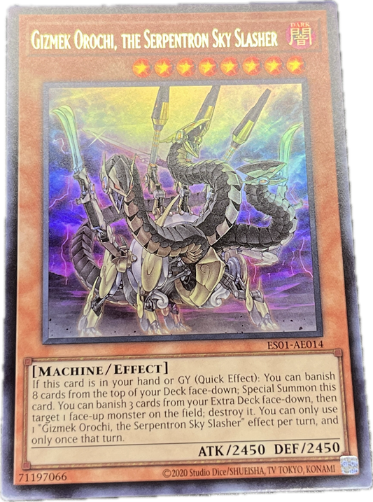 遊戯王　機巧蛇－叢雲遠呂智/ウルトラ/英語/泰亜版