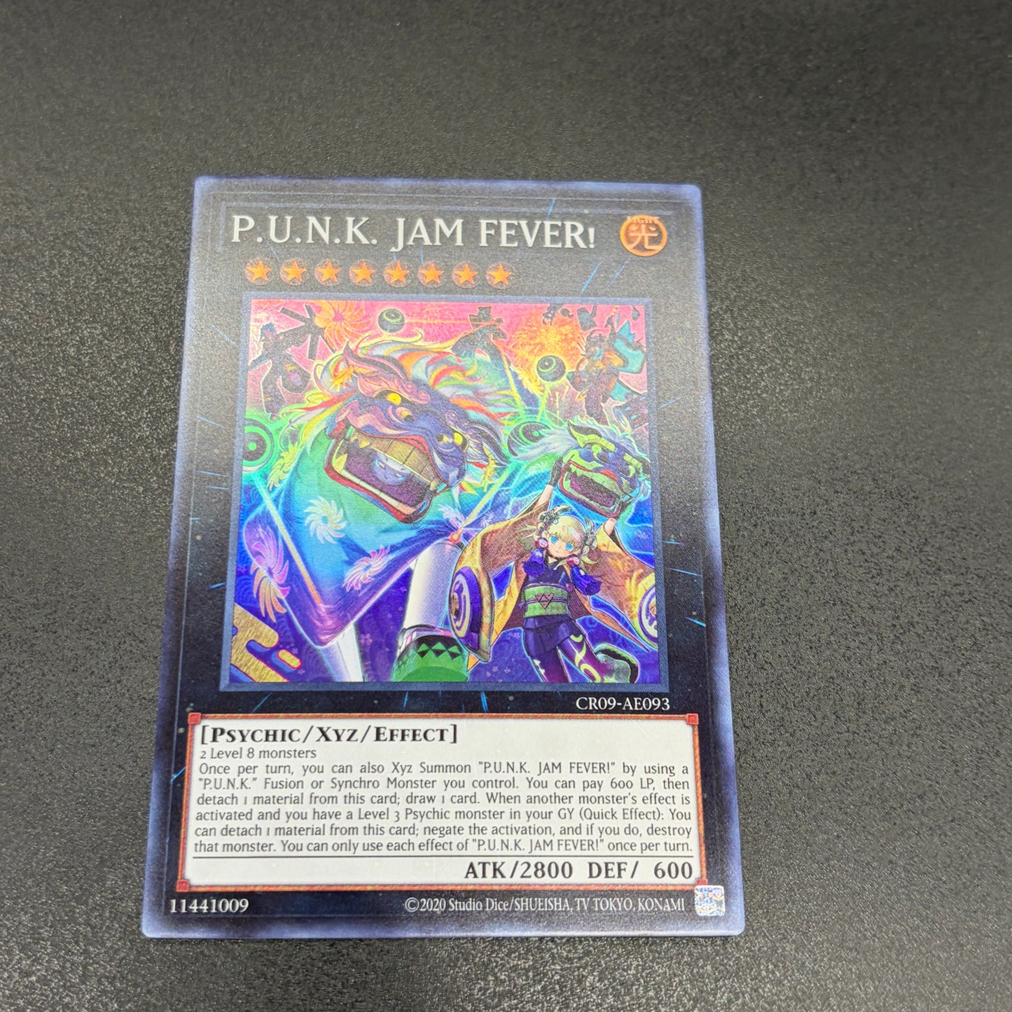 遊戯王　Ｐ.Ｕ.Ｎ.Ｋ.ＪＡＭ ＦＥＶＥＲ！/スーパー/英語/泰亜版