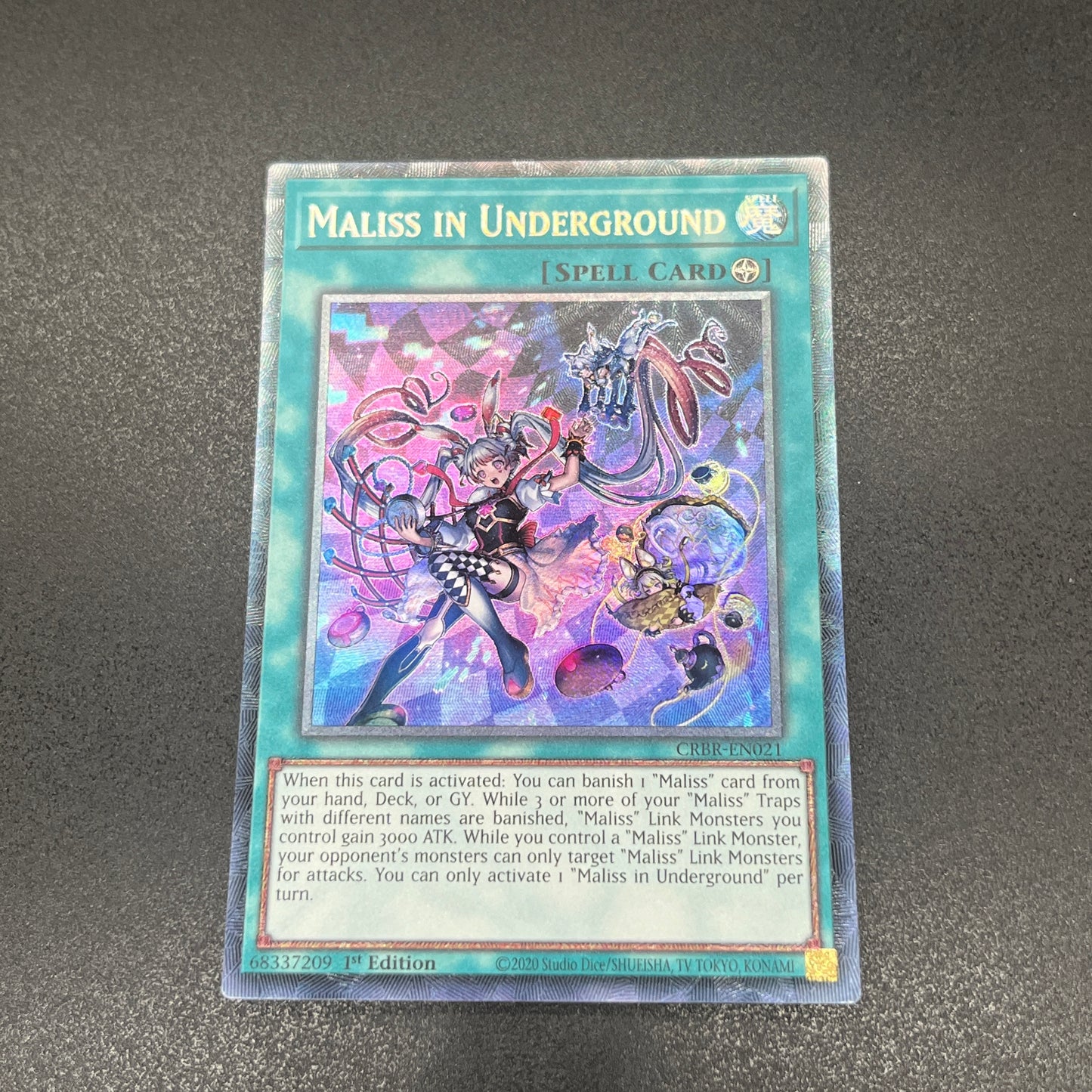 遊戯王　Ｍ∀ＬＩＣＥ ＩＮ ＵＮＤＥＲＧＲＯＵＮＤ/コレクターズ/英語/1st/EU