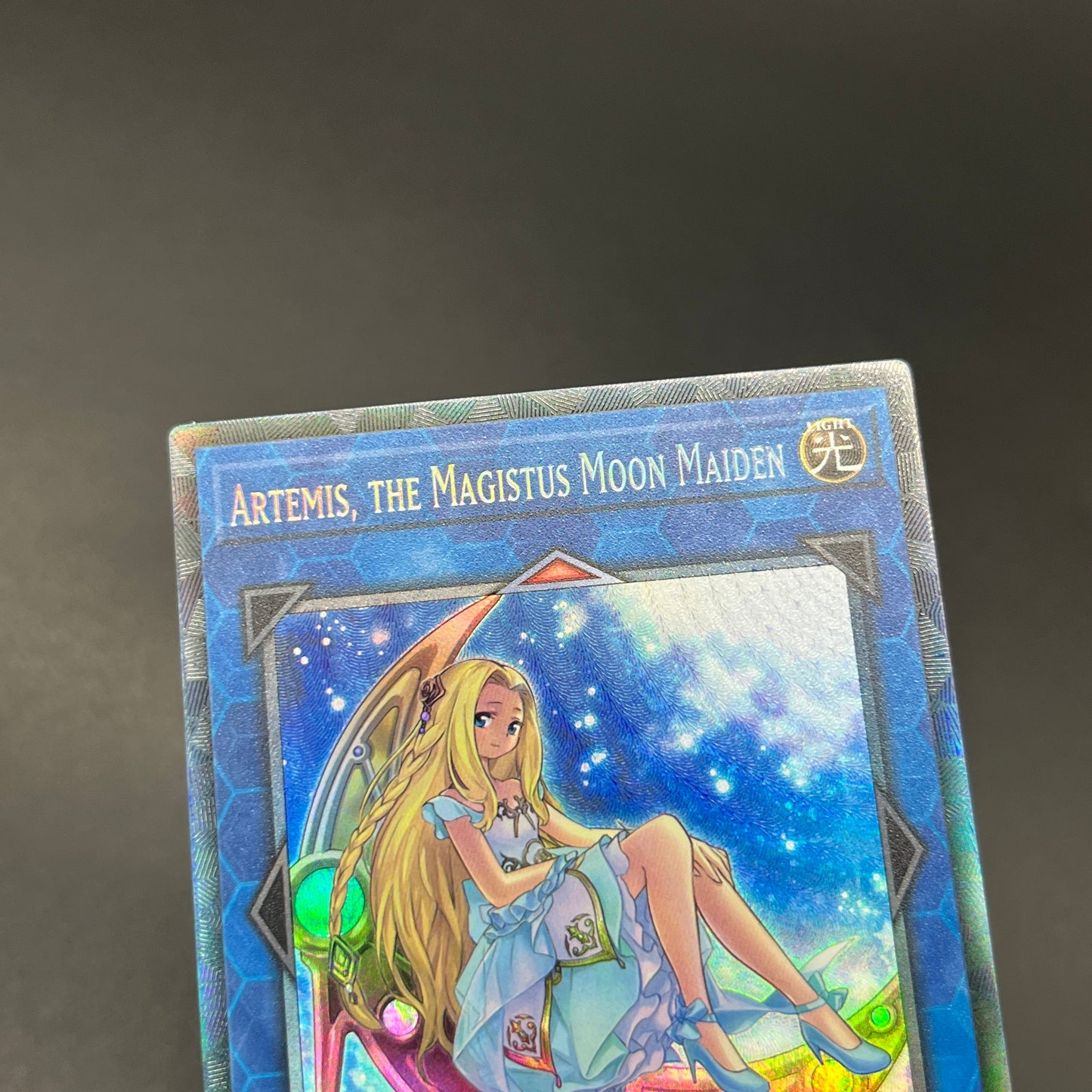 遊戯王　聖魔の乙女アルテミス/コレクターズレア/英語/1st/EU版