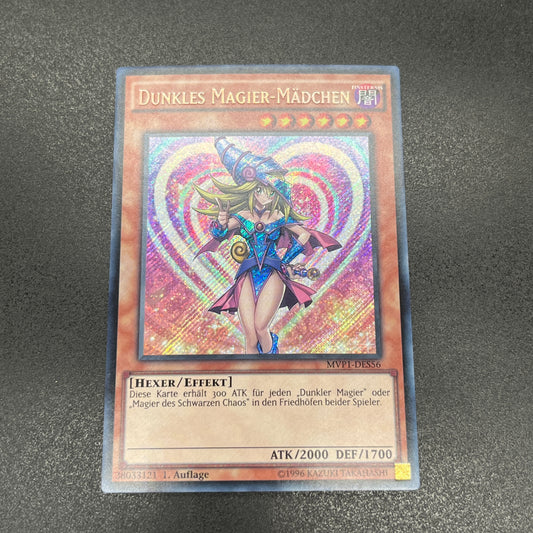 遊戯王　ブラック・マジシャン・ガール/シークレット/ドイツ/1st/EU
