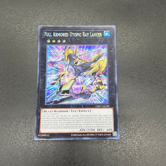 遊戯王　ＦＡ－ホープ・レイ・ランサー/シークレット/英語/泰亜版