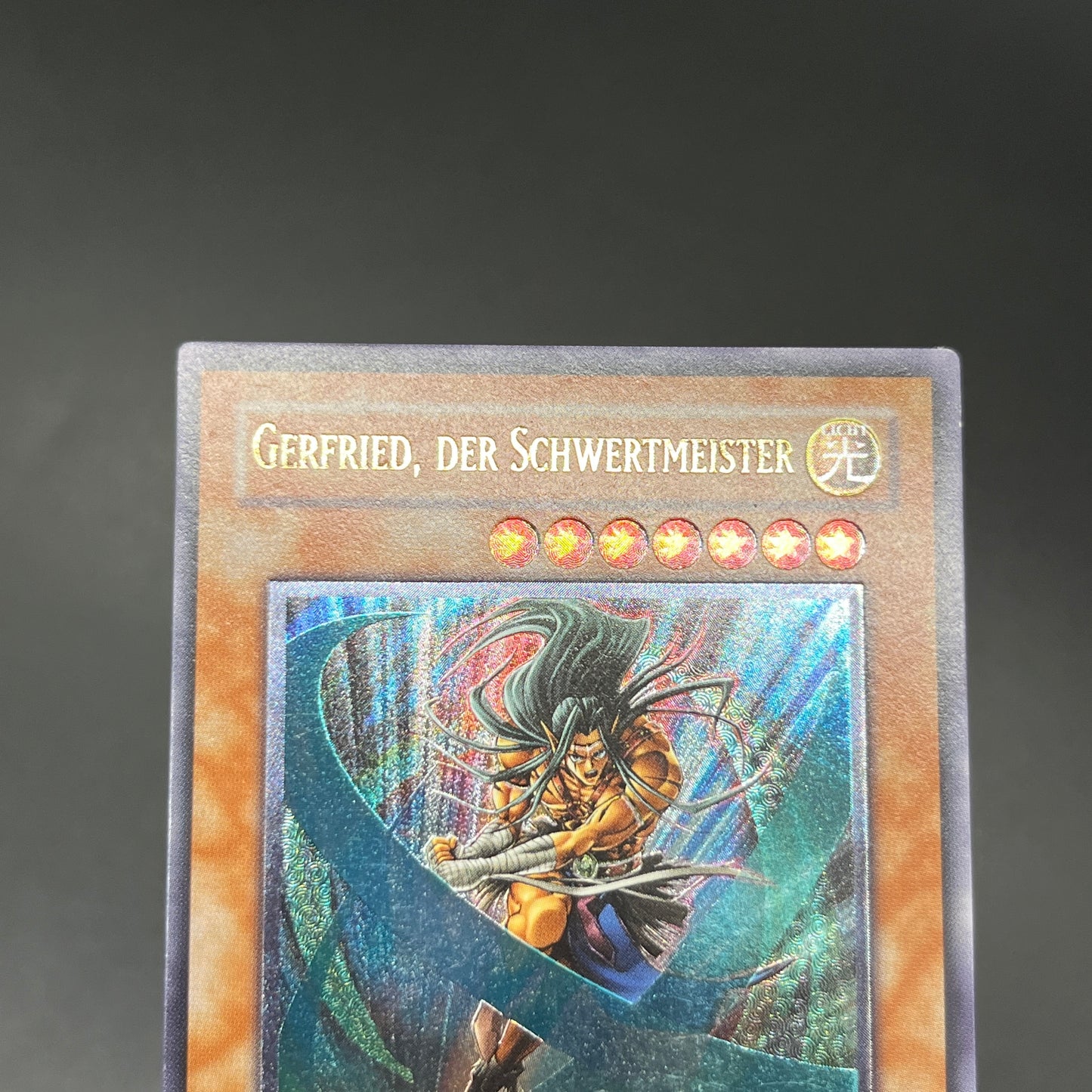 遊戯王　剣聖－ネイキッド・ギア・フリード/レリーフ/ドイツ語/EU版