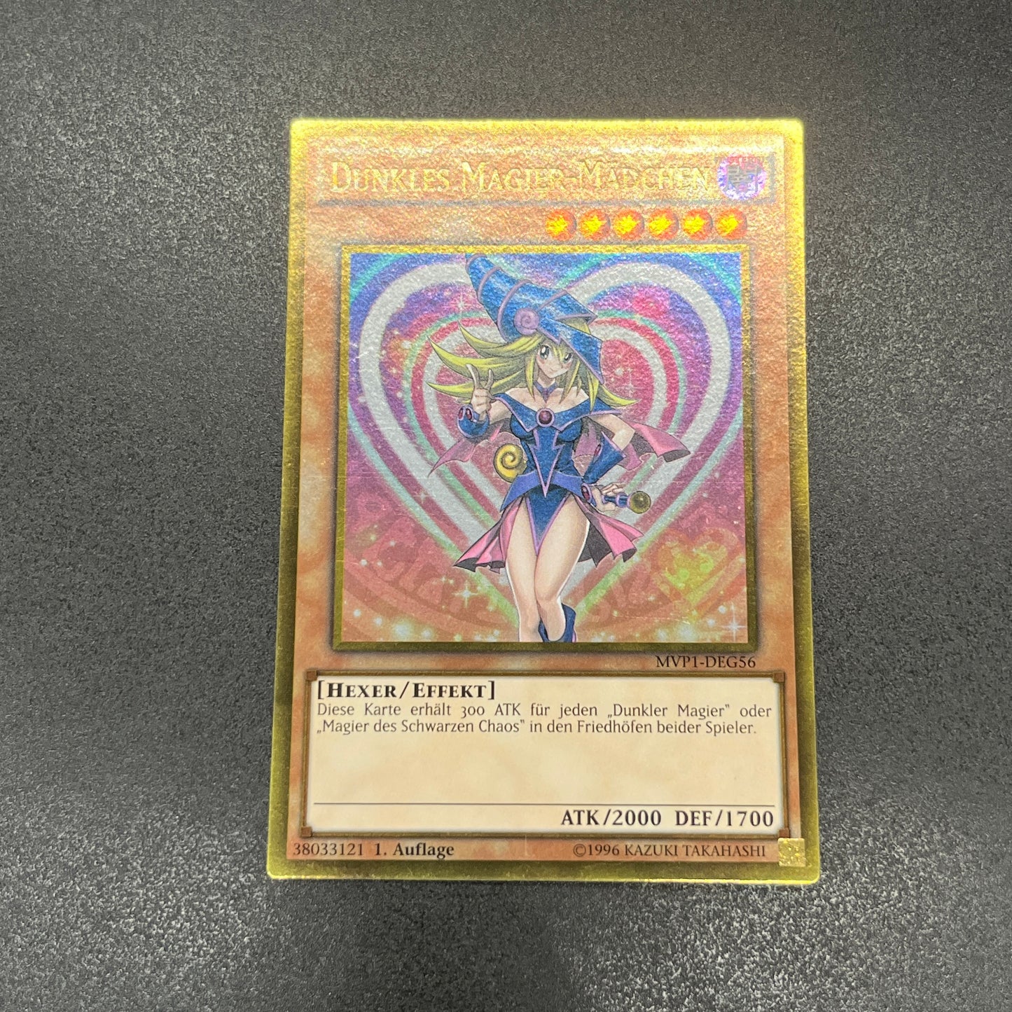 遊戯王　ブラック・マジシャン・ガール/ゴールド/ドイツ/1st/EU