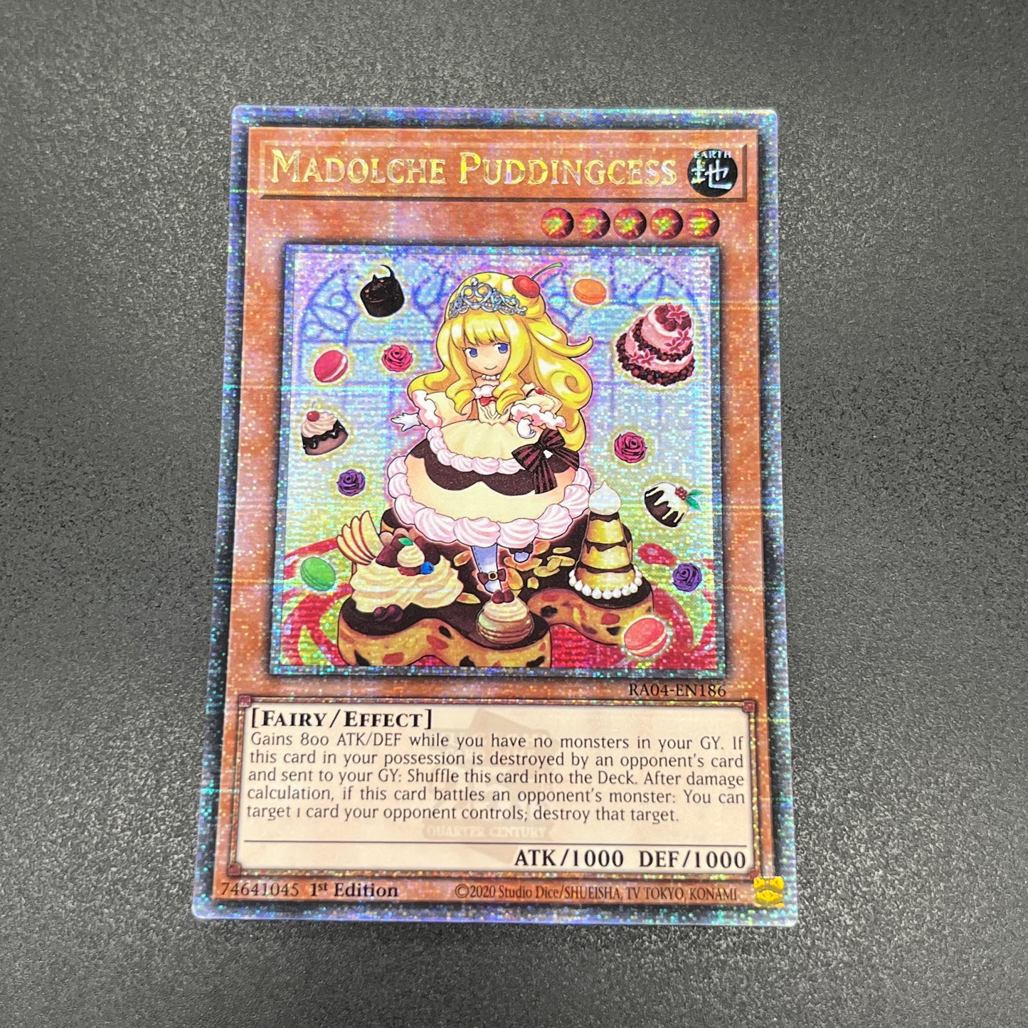 遊戯王　マドルチェ・プディンセス/クオシク/英語/1st/EU版