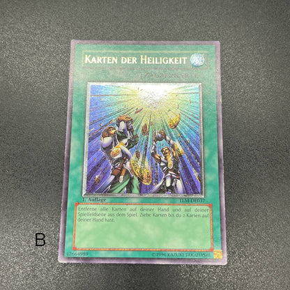遊戯王　天よりの宝札/レリーフ/ドイツ語/1st/EU版
