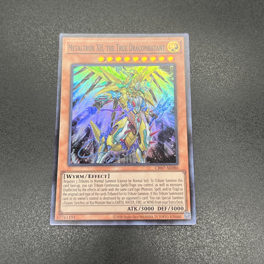 遊戯王　真竜機兵ダースメタトロン/スーパー/英語/泰亜版