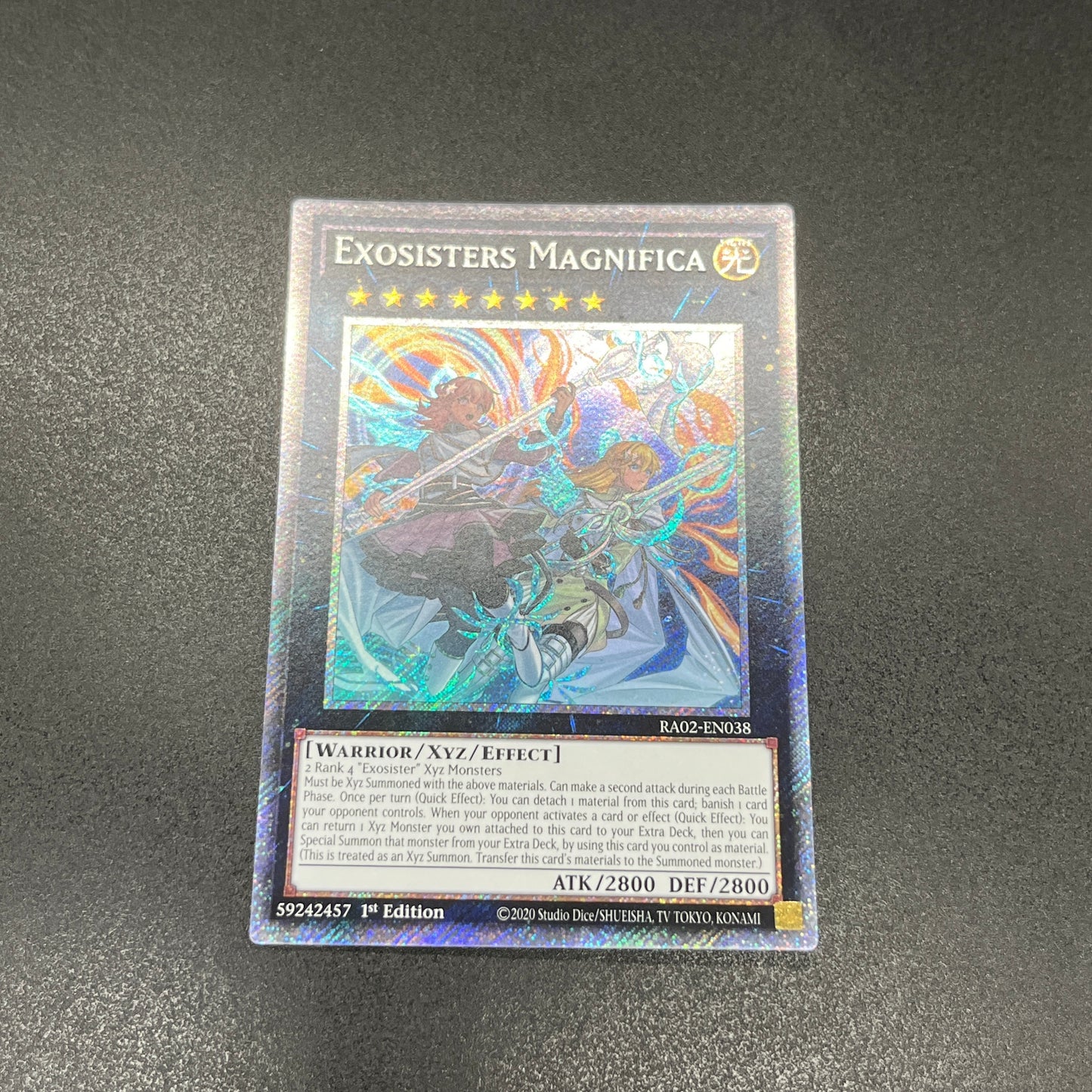 遊戯王　エクソシスターズ・マニフィカ/プラチナ/英語/1st/EU版