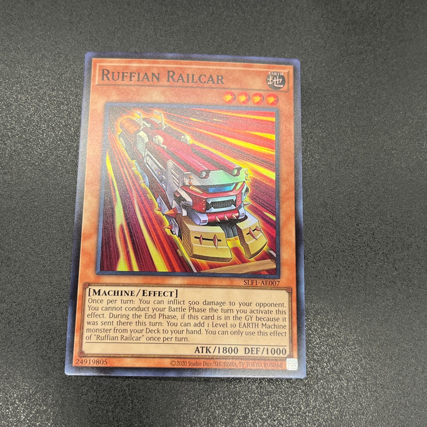 遊戯王　無頼特急バトレイン/スーパー/英語/泰亜版