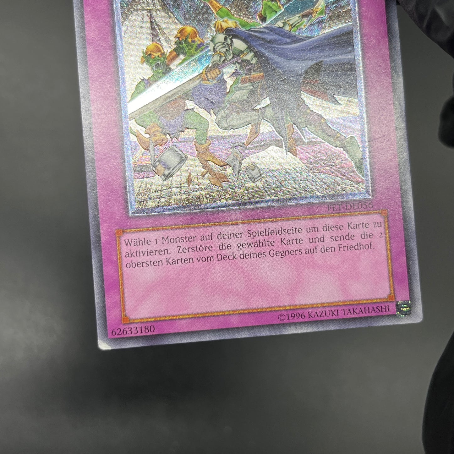 遊戯王　本陣強襲/レリーフ/ドイツ語/EU版