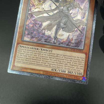 遊戯王　教導の聖女エクレシア/レリーフ/英語/EU版