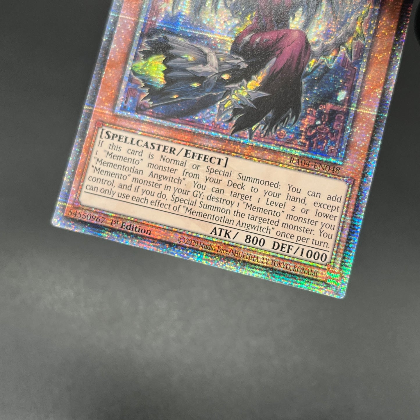 遊戯王　メメント・エンウィッチ/クオシク/英語/1st/EU版