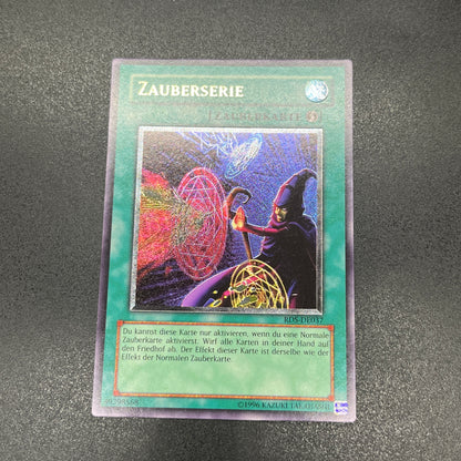 遊戯王　連続魔法/レリーフ/ドイツ語/EU版