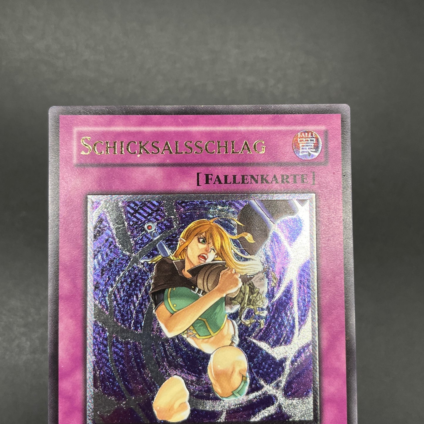 遊戯王　因果切断/レリーフ/ドイツ語/EU版