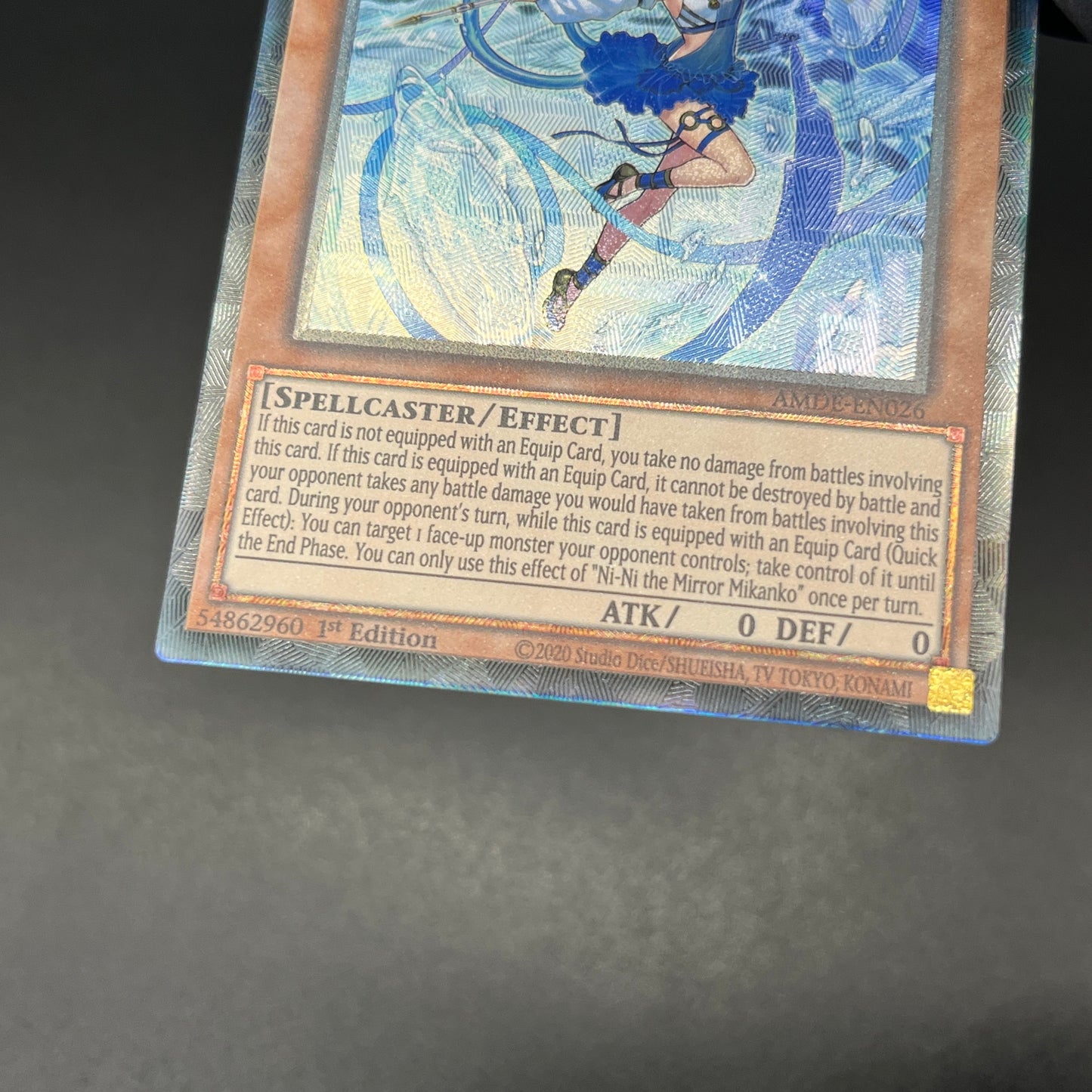 遊戯王　鏡の御巫ニニ/コレクターズ/英語/1st/EU版