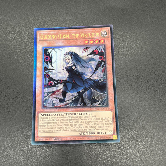 遊戯王　導きの聖女クエム/レリーフ/英語/1st/EU