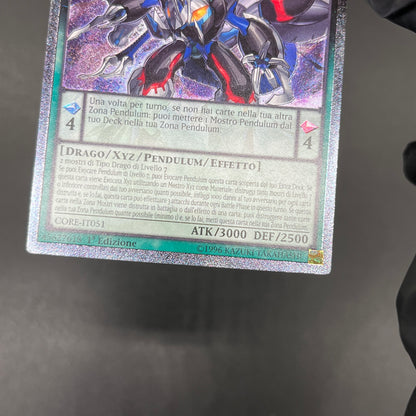 遊戯王　覇王黒竜オッドアイズ・リベリオン・ドラゴン/レリーフ/イタリア/1st/EU版