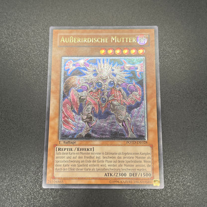遊戯王　エーリアン・マザー/レリーフ/ドイツ語/1st/EU