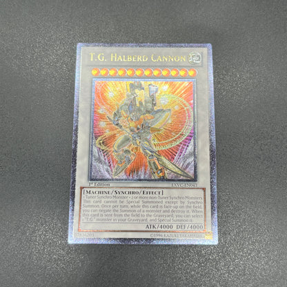 遊戯王　ＴＧ ハルバード・キャノン/レリーフ/英語/1st/北米版
