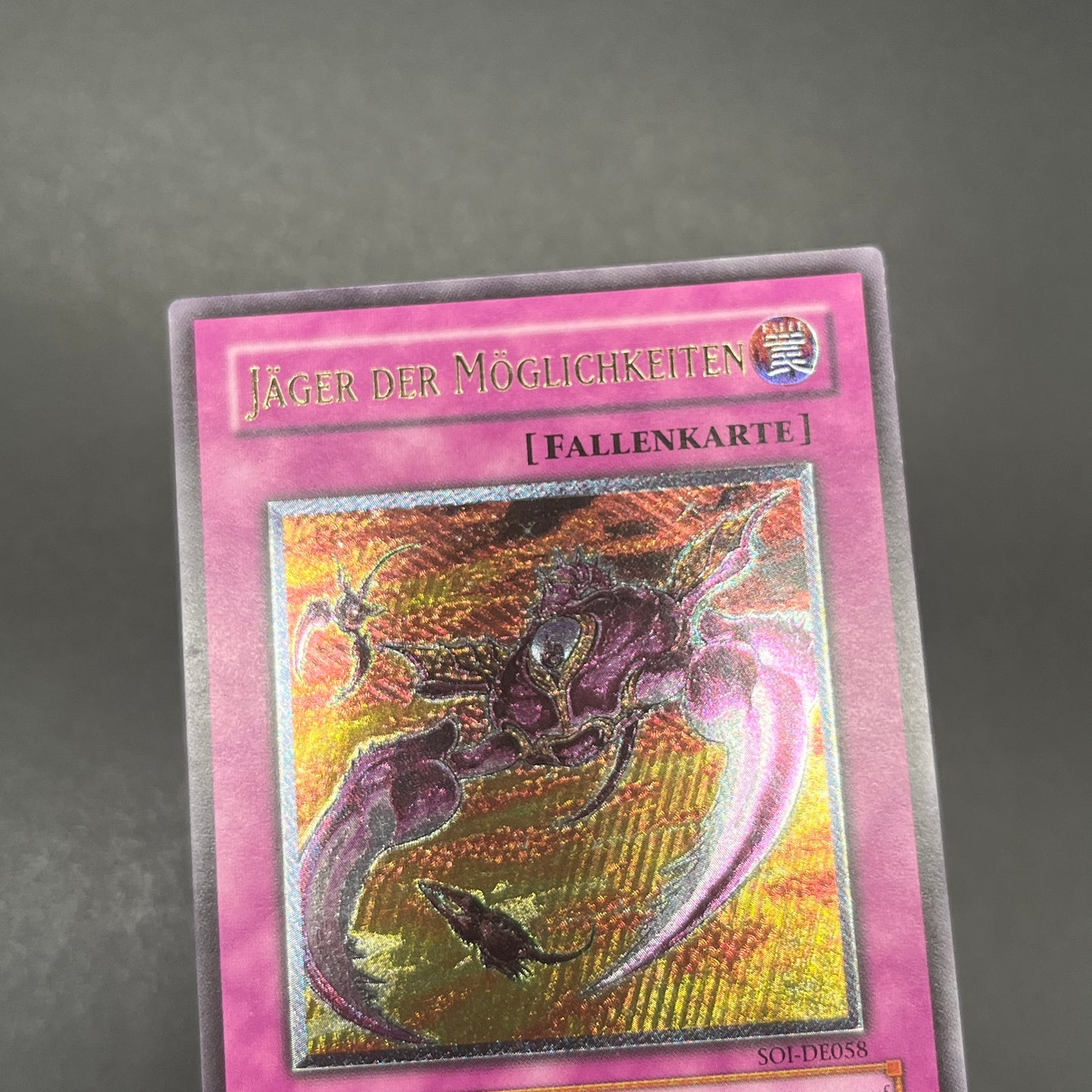 遊戯王　オプションハンター/レリーフ/ドイツ語/EU版