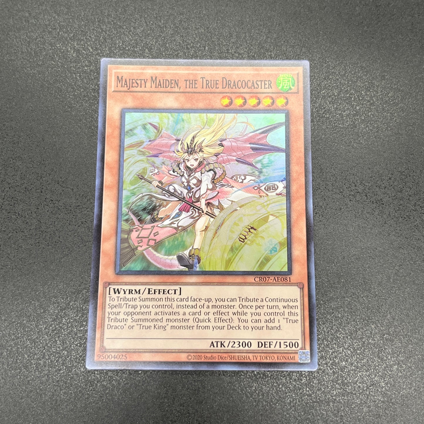 遊戯王　真竜導士マジェスティＭ/スーパー/英語/泰亜版