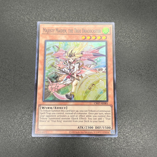 遊戯王　真竜導士マジェスティＭ/スーパー/英語/泰亜版