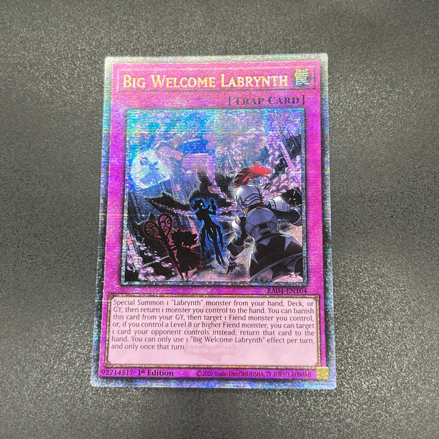 遊戯王　ビッグウェルカム・ラビュリンス/クオシク/英語/1st/EU