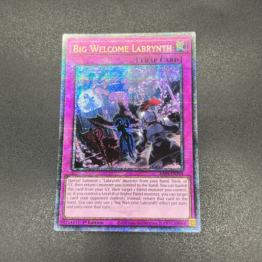 遊戯王　ビッグウェルカム・ラビュリンス/クオシク/英語/1st/EU