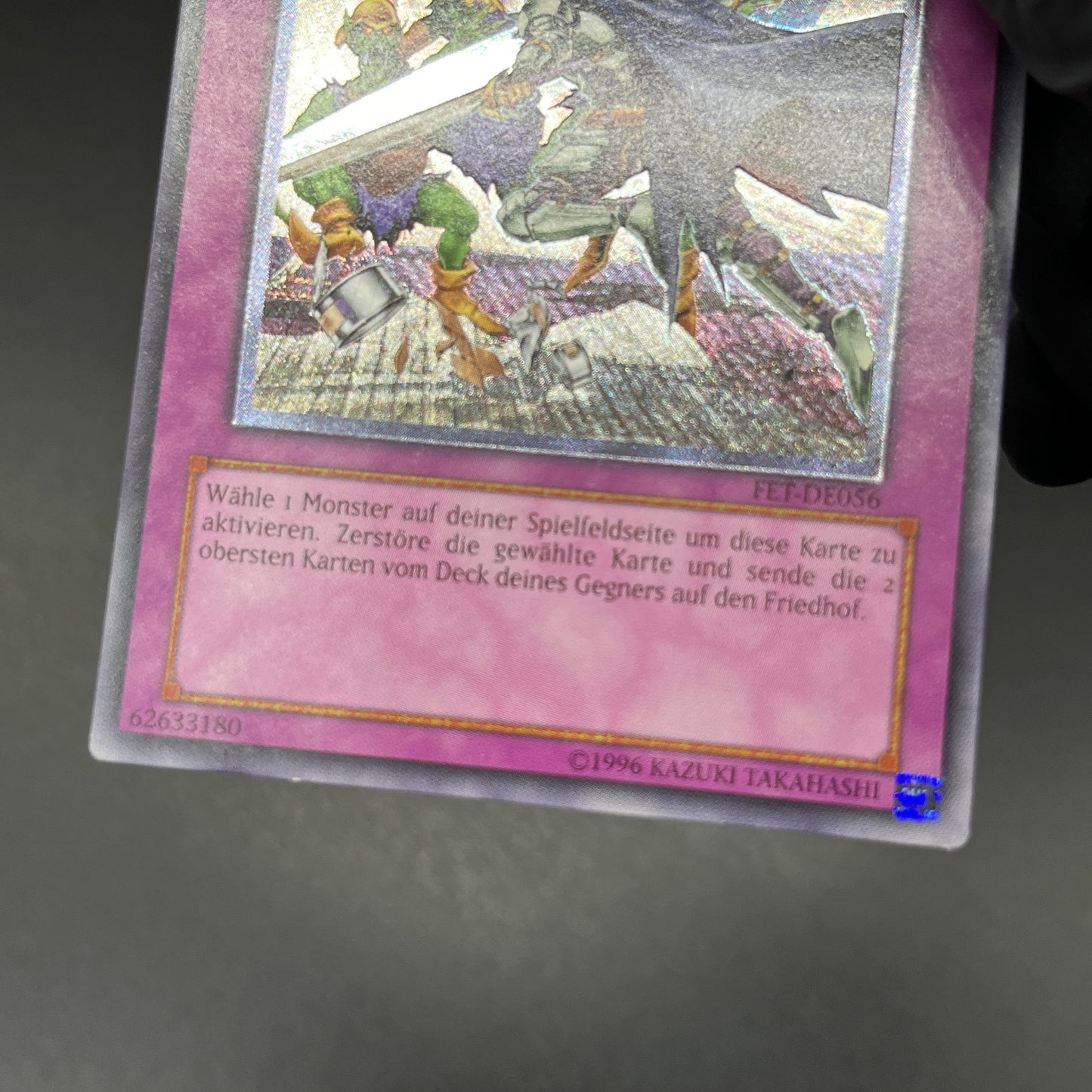 遊戯王　本陣強襲/レリーフ/ドイツ語/EU版