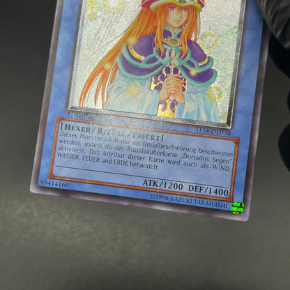 遊戯王　精霊術師ドリアード/レリーフ/ドイツ語/1st/EU版