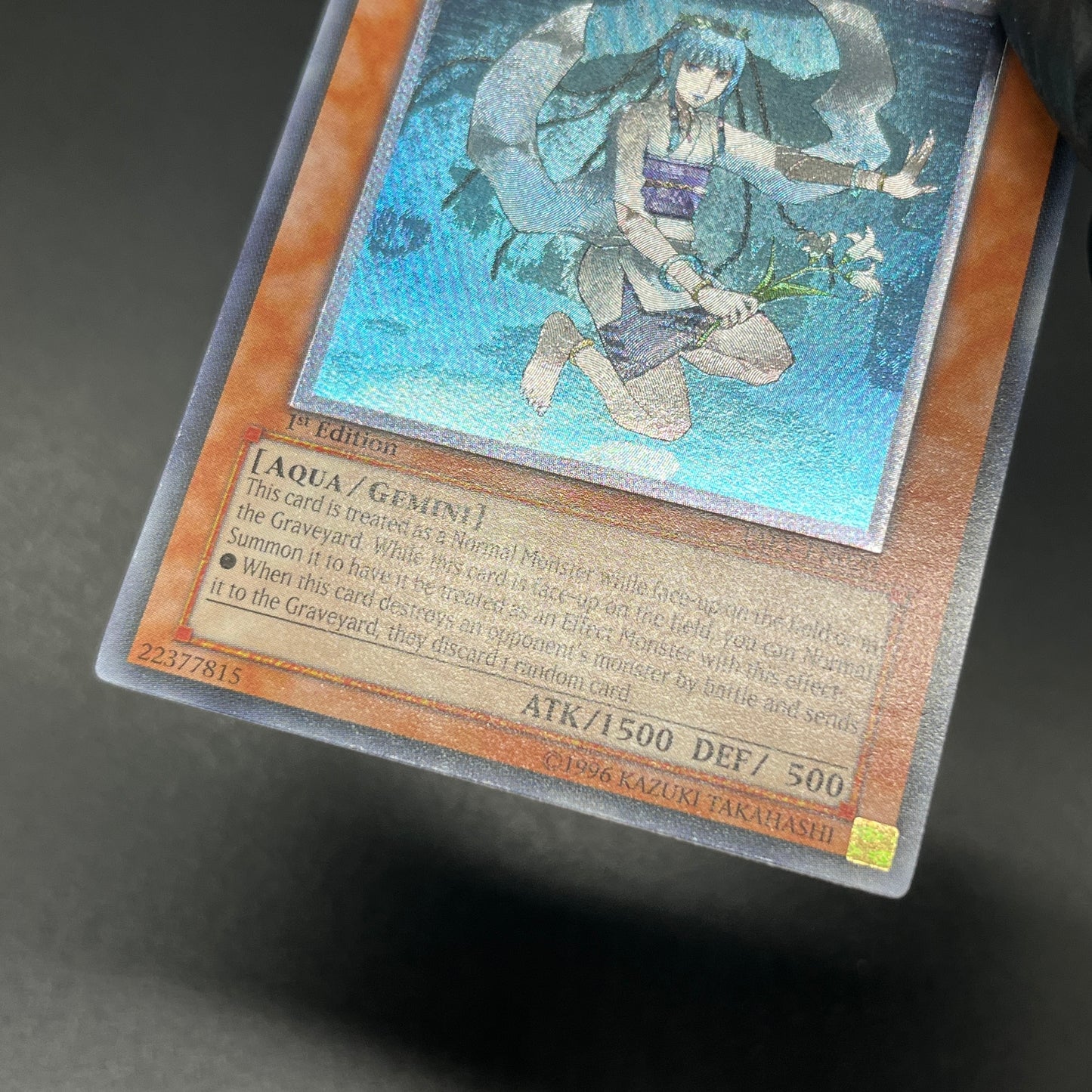 遊戯王　水面のアレサ/レリーフ/英語/1st/北米版