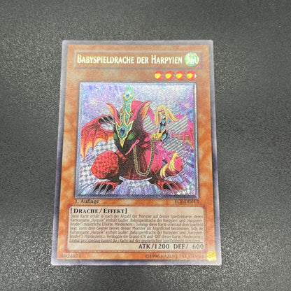遊戯王　ハーピィズペット仔竜/レリーフ/ドイツ語/1st/EU版