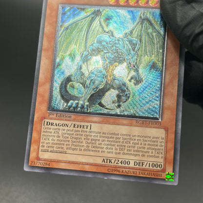 遊戯王　ストロング・ウィンド・ドラゴン/レリーフ/フランス/1st/EU版