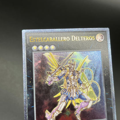 遊戯王　星輝士 デルタテロス/レリーフ/スペイン/1st/EU版