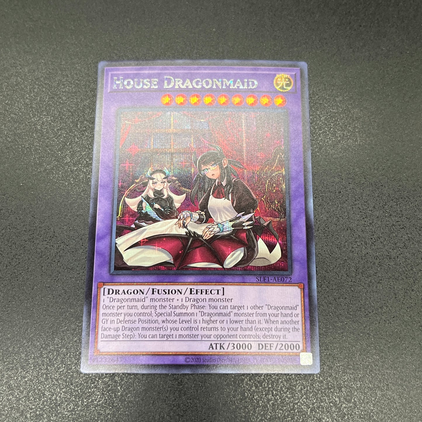 遊戯王　ドラゴンメイド・ハスキー/シークレット/英語/泰亜版